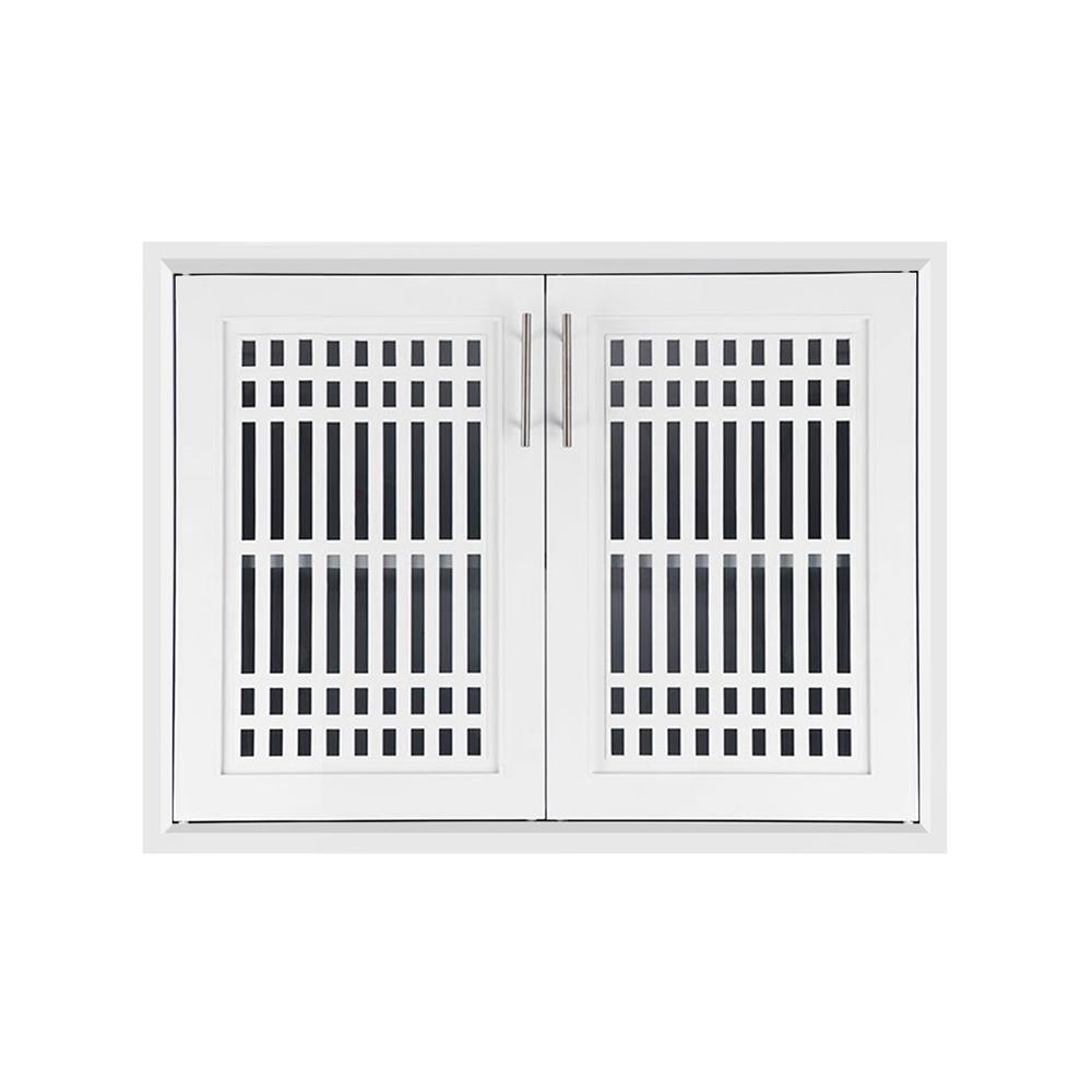 บานซิงค์ ABS CABIN GROOVE 85.5X65.5 ซม. สีขาว