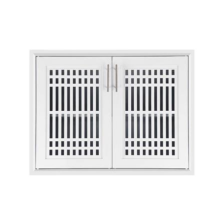 บานซิงค์ ABS CABIN GROOVE 85.5X65.5 ซม. สีขาว