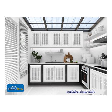 บานซิงค์ ABS CABIN GROOVE 85.5X65.5 ซม. สีขาว_1