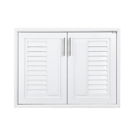 บานซิงค์คู่ ABS CABIN FUSION 85.5x65.5 ซม. สีขาว