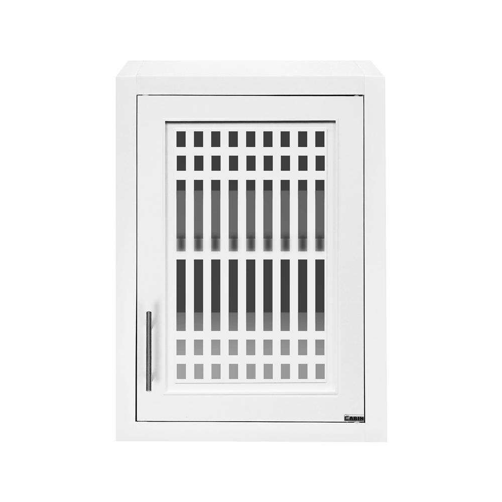 ตู้เดี่ยว ABS CABIN GROOVE 48x68 ซม. สีขาว