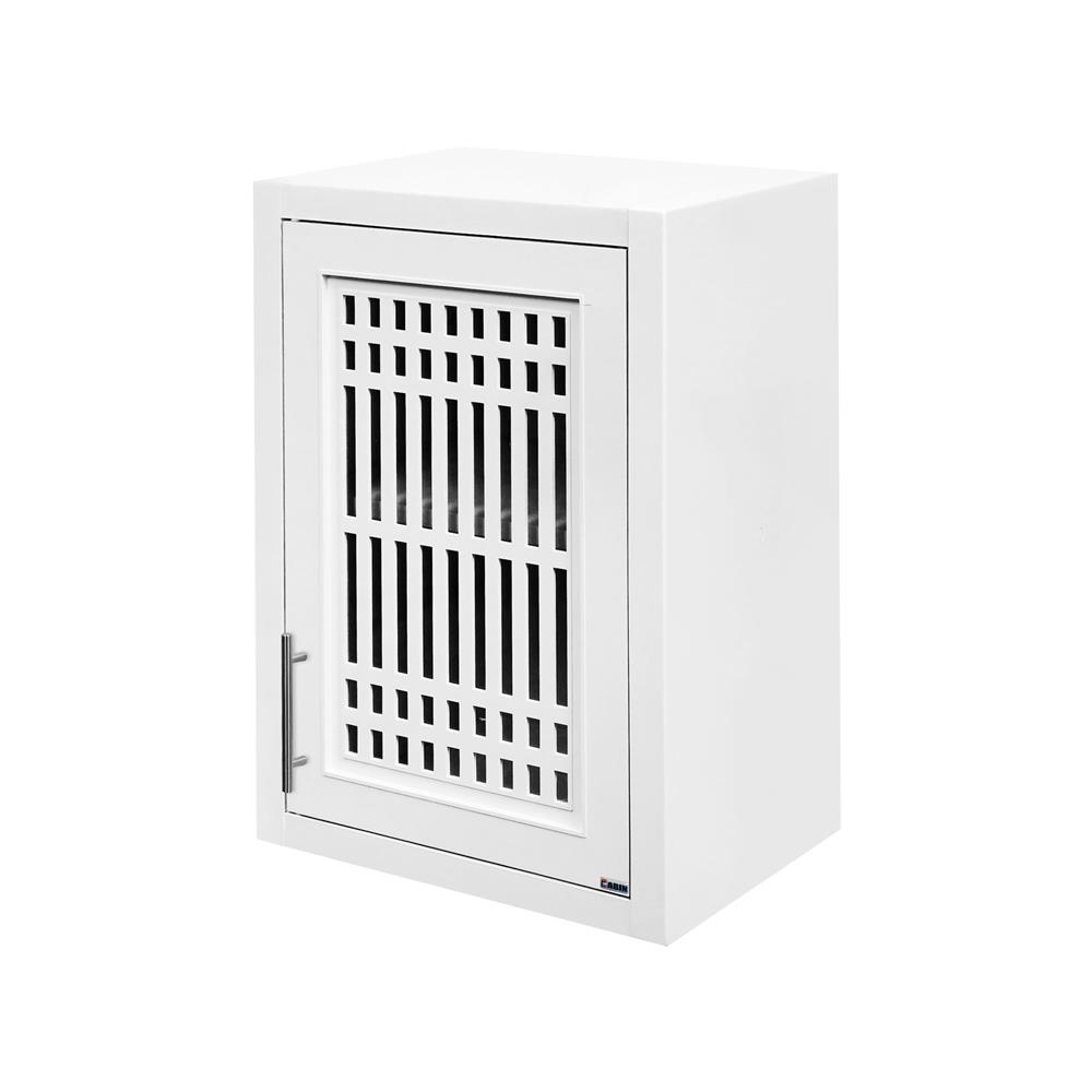 ตู้เดี่ยว ABS CABIN GROOVE 48x68 ซม. สีขาว