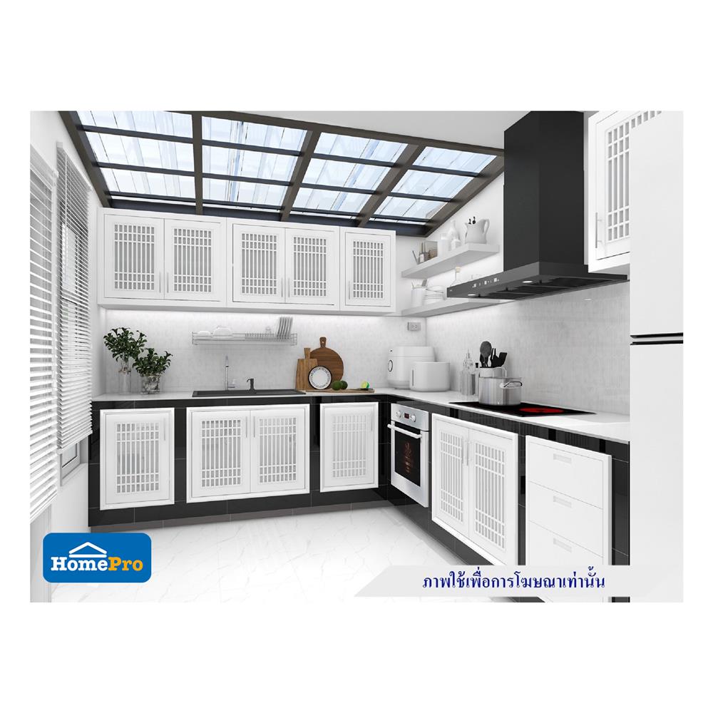 ตู้คู่ CABIN GROOVE 88x68 ซม. สีขาว