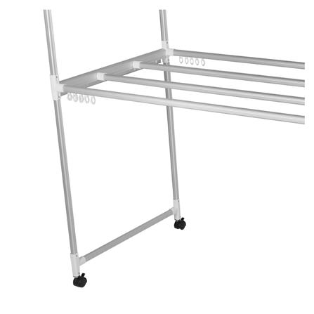 ราวตากผ้าอะลูมิเนียมมีล้อ 8 เส้น PLIM 2 ม._2