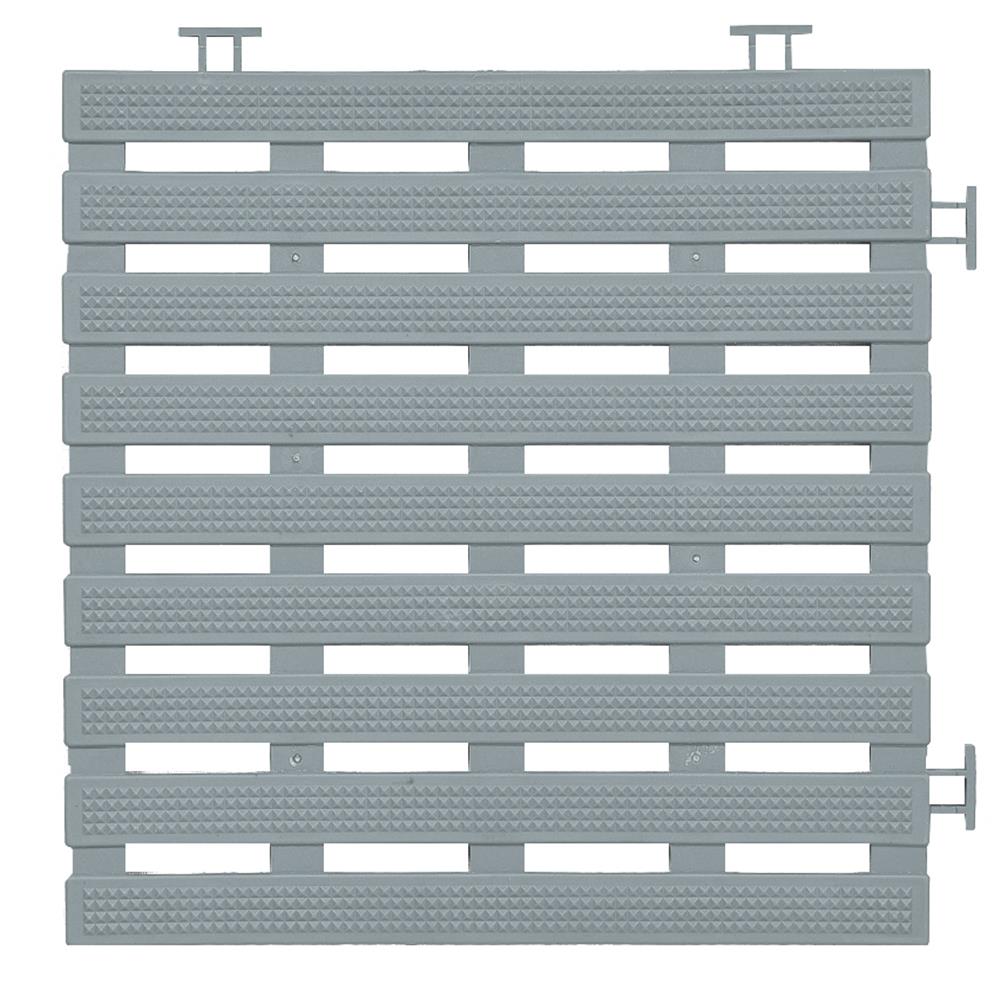 แผ่นกันลื่น HOME LIVING STYLE PARALLEL 30X30 ซม. สีเทา