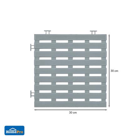 แผ่นกันลื่น HOME LIVING STYLE PARALLEL 30X30 ซม. สีเทา_4