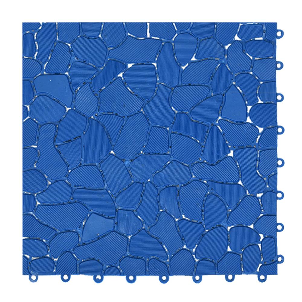 แผ่นกันลื่น HOME LIVING STYLE STONE 30X30 ซม. สีน้ำเงิน