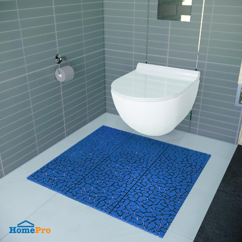 แผ่นกันลื่น HOME LIVING STYLE STONE 30X30 ซม. สีน้ำเงิน