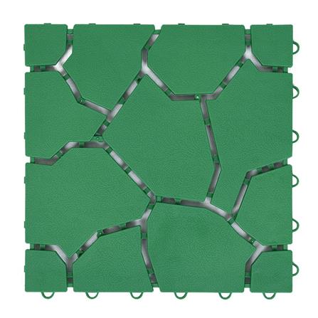 แผ่นกันลื่น HOME LIVING STYLE BIG STONE 30X30 ซม. สีเขียว_0