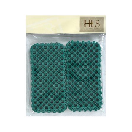 แผ่นกันลื่น HOME LIVING STYLE ROUNDY 15X30 ซม. สีเขียว_1