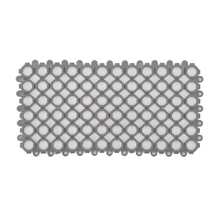 แผ่นกันลื่น HOME LIVING STYLE ROUNDY 15X30 ซม. สีเทา_0