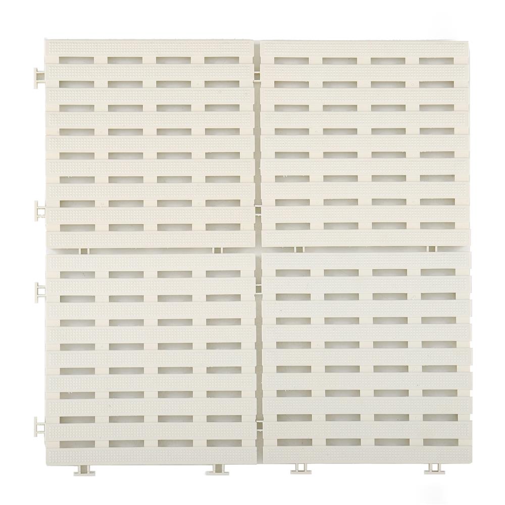 แผ่นกันลื่น HOME LIVING STYLE PARALLEL 30X30 ซม. สีครีม