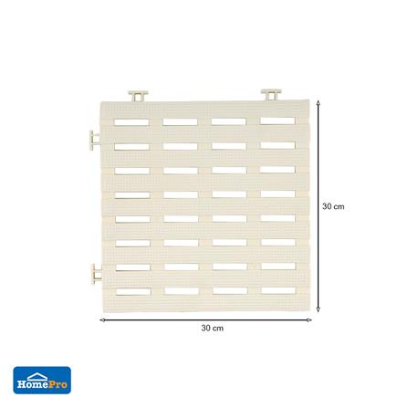 แผ่นกันลื่น HOME LIVING STYLE PARALLEL 30X30 ซม. สีครีม_5
