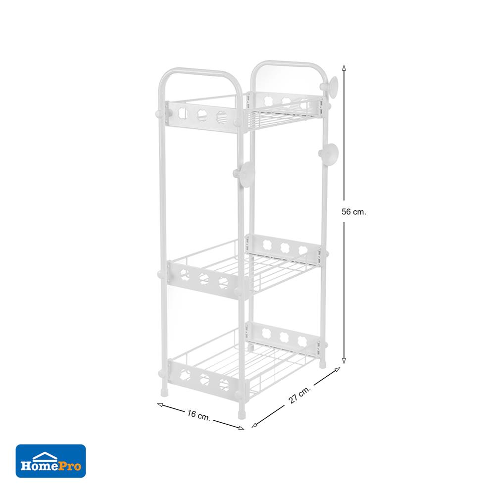 ชั้นวางของลวดเคลือบ 3 ชั้น EKONO 903