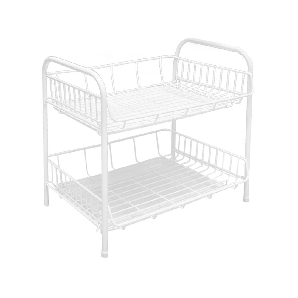 ชั้นวางของและแก้ว2ชั้นพร้อมถาด EKONO 812