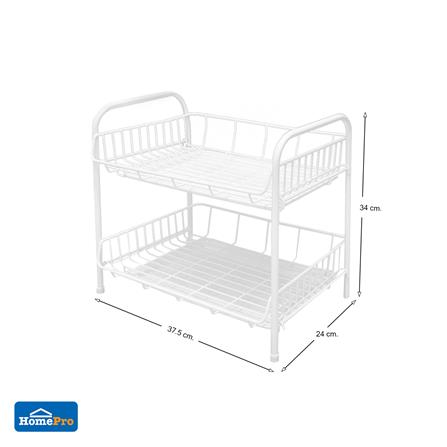 ชั้นวางของและแก้ว2ชั้นพร้อมถาด EKONO 812_5