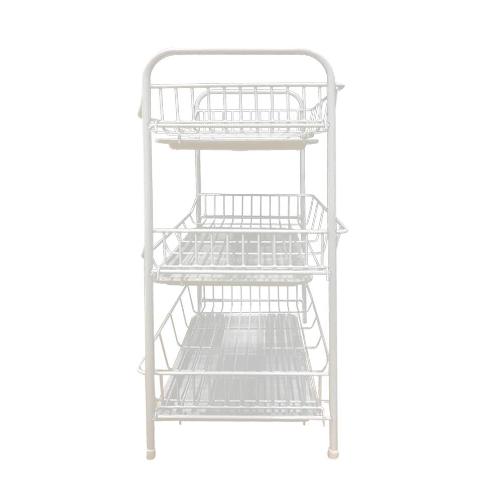 ชั้นวางของและแก้ว 3 ชั้นพร้อมถาด EKONO 813