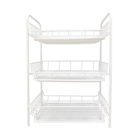 ชั้นวางของและแก้ว 3 ชั้นพร้อมถาด EKONO 813