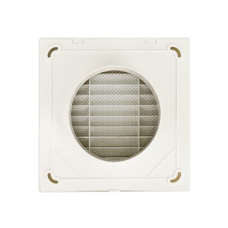 หน้ากากกันแมลงแบบตะแกรง PARNO F125WH 12.5 ซม. สีขาว_1