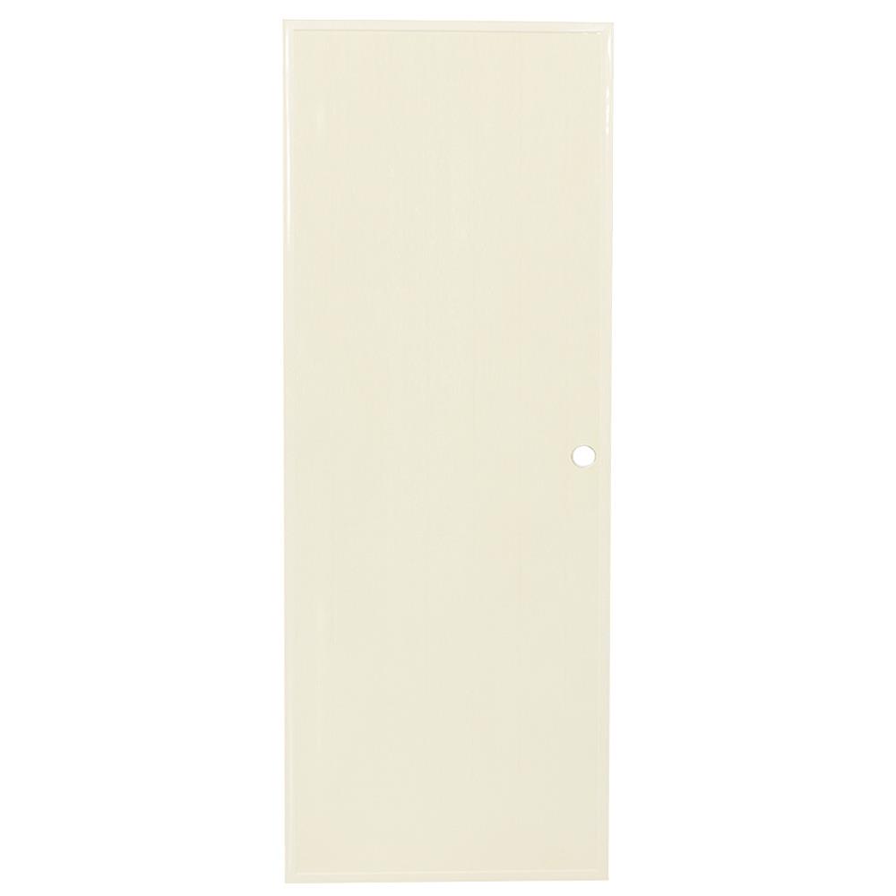 ประตู PVC บานประกอบ AZLE 1 70X200 ซม. สีครีม