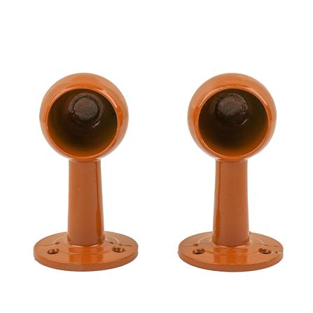 หัว-ท้ายรางผ้าม่าน รางแป๊บ HOME LIVING STYLE 25 มม...