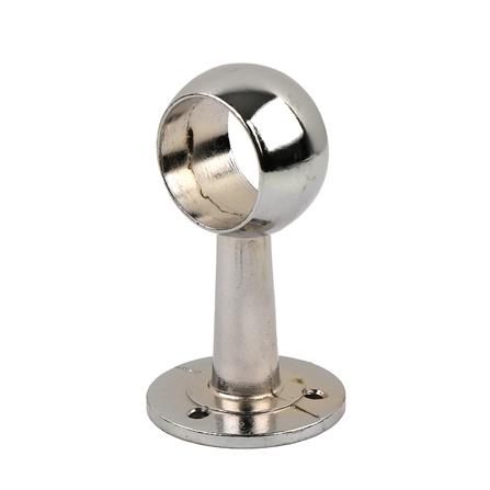 ขารับราง 1 ชั้น แป๊บ HOME LIVING STYLE 25 มม. สีเงิน