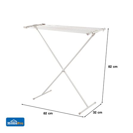 ราวพาดผ้า 7 เส้น PLIM 82x32x82cm สีครีม PLIM_6