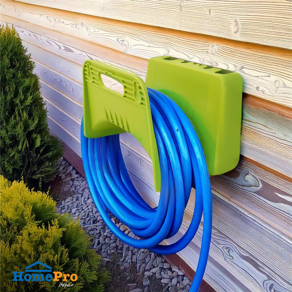 ที่แขวนสายยางพลาสติก SPRING DGH2302 สีเขียว