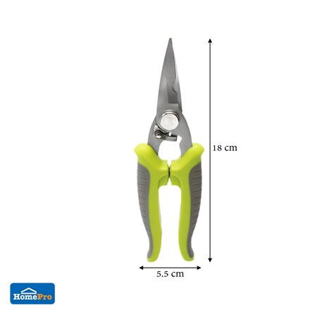 กรรไกรตัดกิ่งปากตรง SPRING DGH2510 7.2 นิ้ว_6