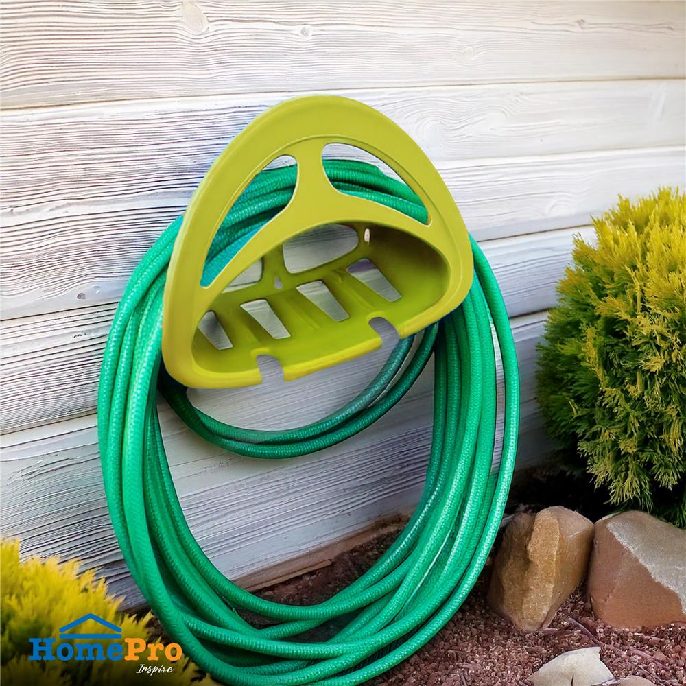 ที่แขวนสายยางพลาสติก SPRING 1472 สีเขียว