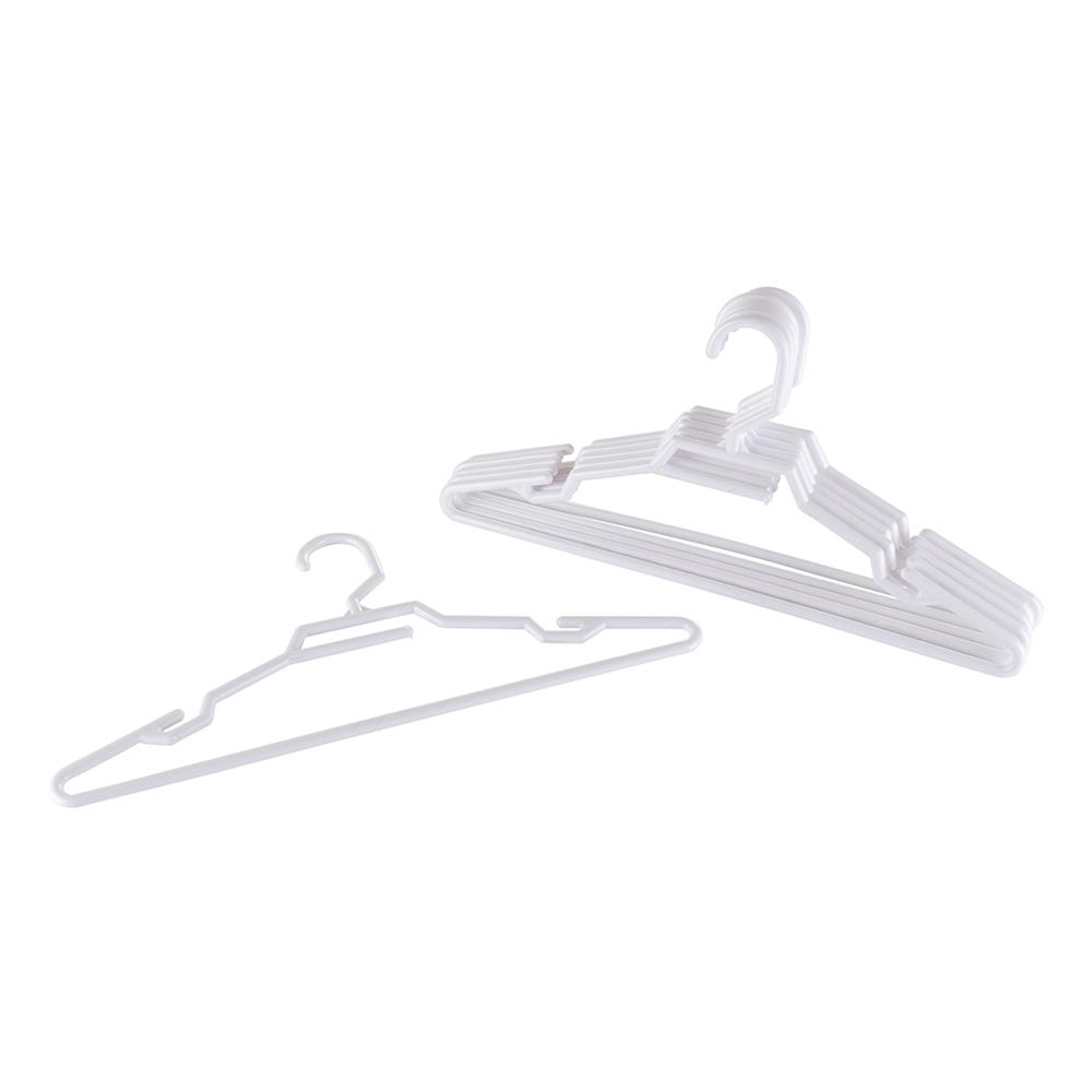 ไม้แขวนเสื้อ PLIM AA747P สีขาว แพ็ค 6 ชิ้น