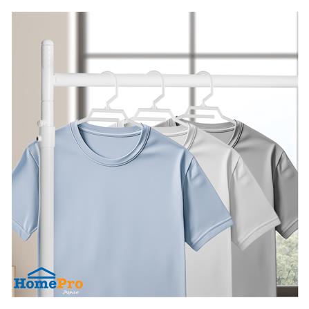 ไม้แขวนเสื้อ PLIM AA747P สีขาว แพ็ค 6 ชิ้น_3