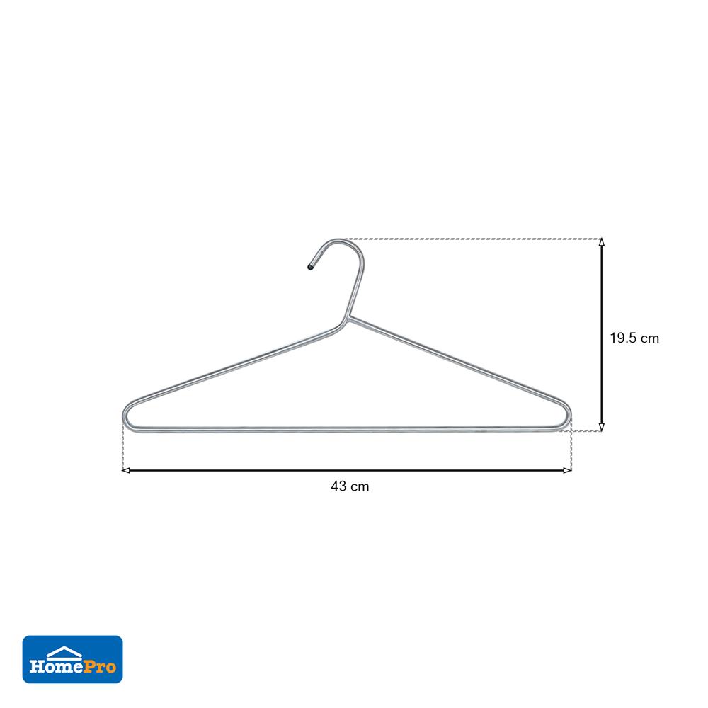 ไม้แขวนเสื้อสเตนเลส PLIM PHG-07