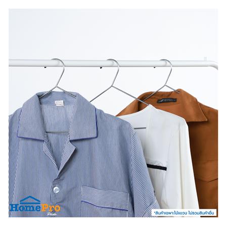 ไม้แขวนเสื้อสเตนเลส PLIM PCH-01 แพ็ค 3 ชิ้น_5