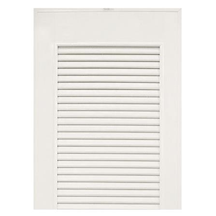 ประตู PVC บานประกอบ AZLE 5 70X200 ซม. สีครีม_2