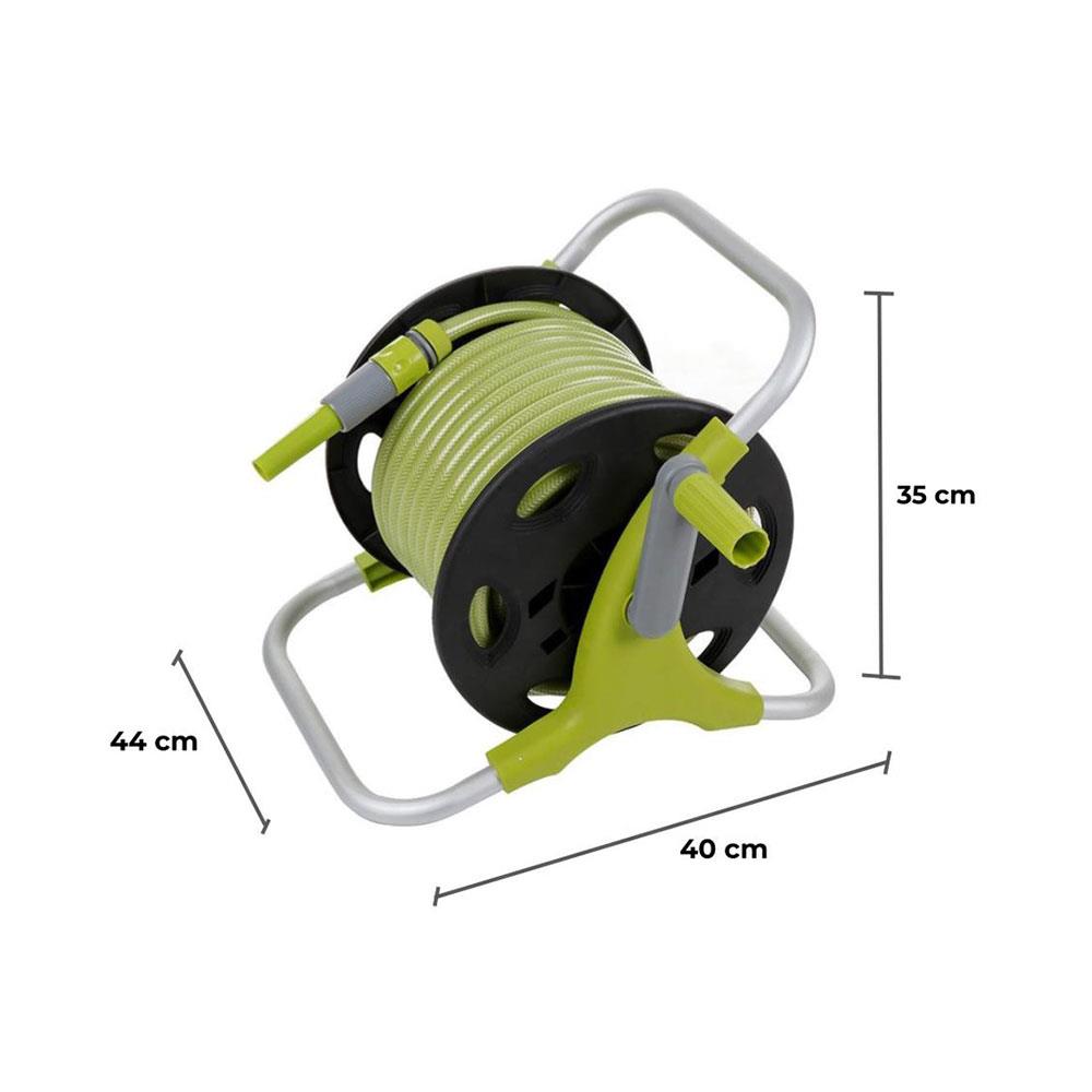 สายยางโรล SPRING W-03 1/2 นิ้วX20 ม. สีเขียว