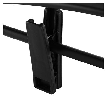 ไม้แขวนเสื้อหนีบ PLIM HHG003-B สีดำ_2