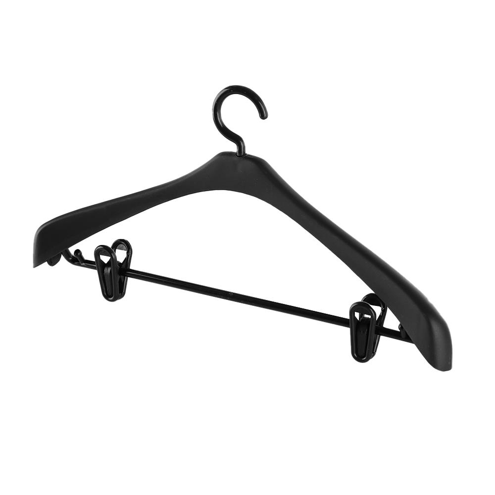 ไม้แขวนเสื้อสูท PLIM HHG002-B สีดำ