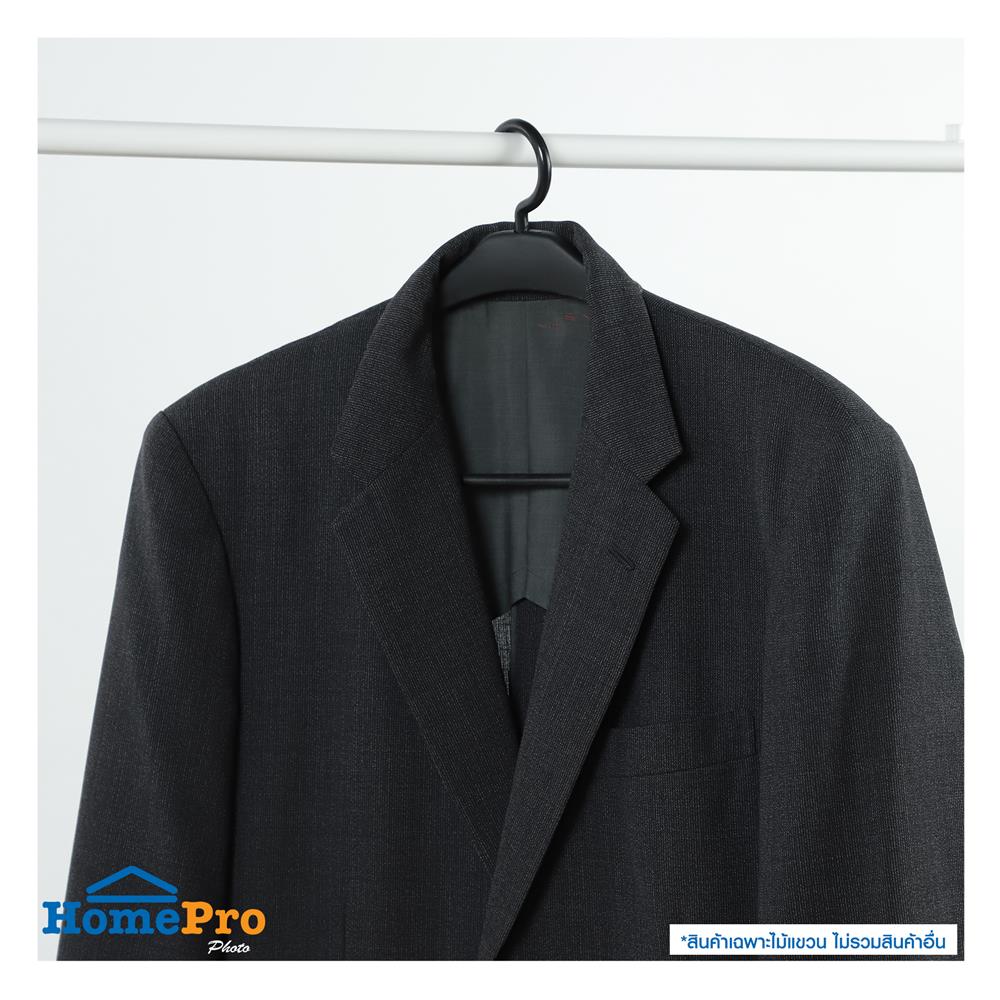 ไม้แขวนเสื้อสูท PLIM HHG002-B สีดำ