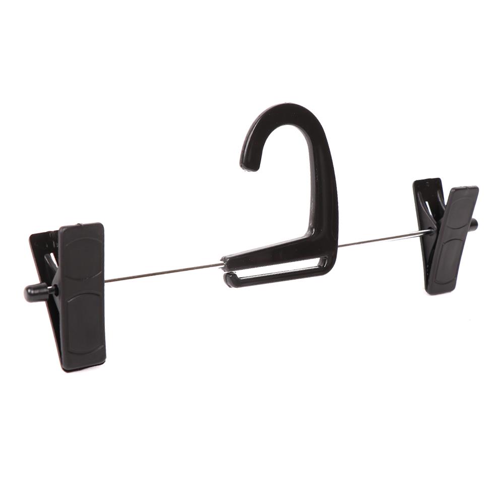 ไม้แขวนมีหนีบ PLIM HHG001-B สีดำ