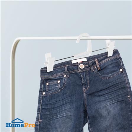 ไม้แขวนมีหนีบ PLIM HHG001-W สีขาว_3