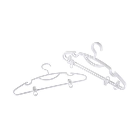 ไม้แขวนเสื้อหนีบ PLIM H022AA-W สีขาว แพ็ค 3 ชิ้น_2