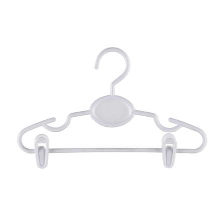 ไม้แขวนเสื้อเด็กมีที่หนีบ PLIM H024AA สีขาว แพ็ก 3_2