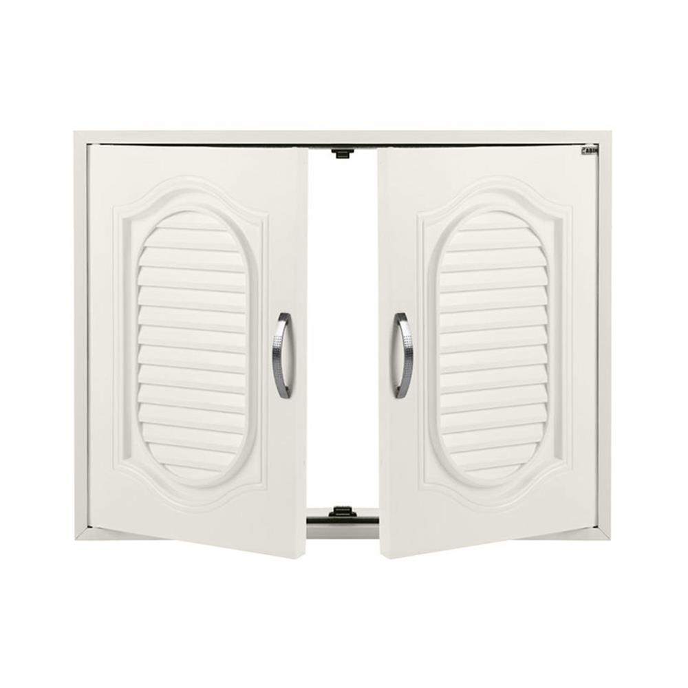 บานซิงค์ PP CABIN G2 84x64.5 ซม. สีครีม