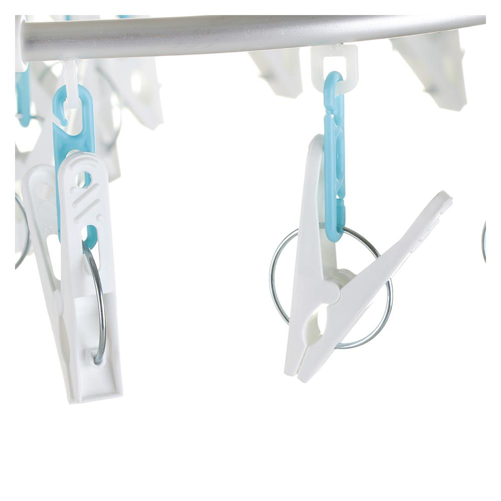 ห่วงตากผ้าอะลูมิเนียมรีใหญ่36กิ๊บ PLIM