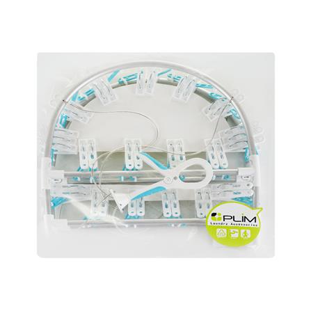 ห่วงตากผ้าอะลูมิเนียมรีใหญ่36กิ๊บ PLIM_4