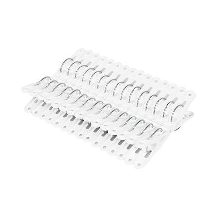 กิ๊บหนีบผ้า PLIM แพ็ค 30 ชิ้น สีขาว