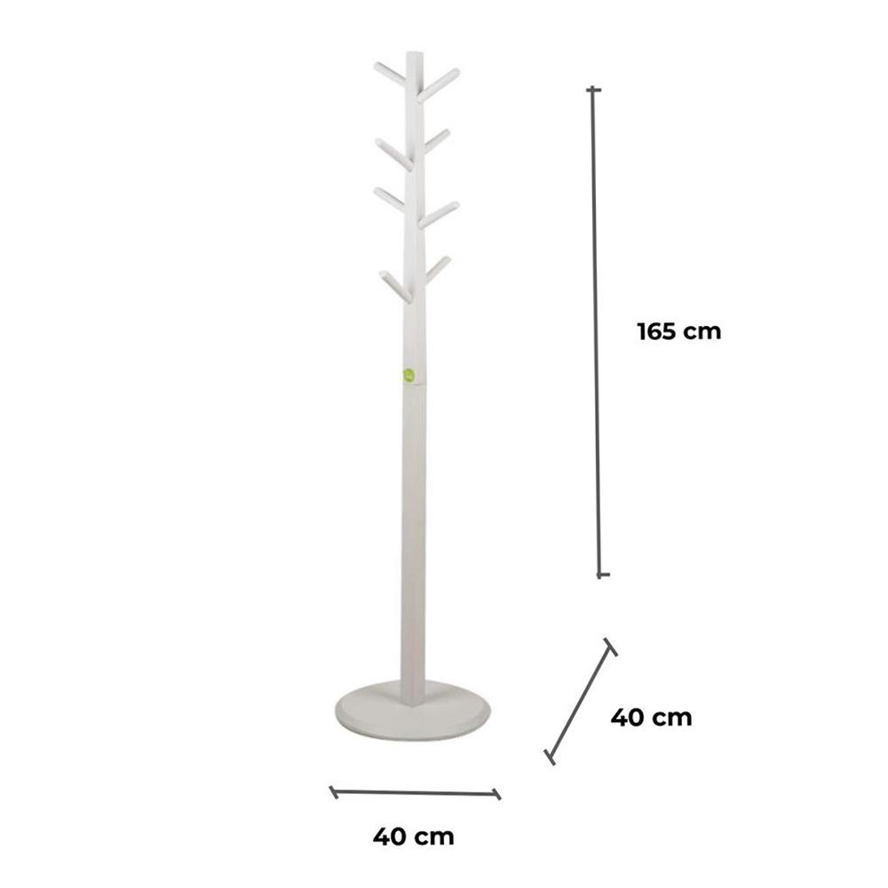 ที่แขวนอเนกประสงค์ BASIC สีขาว PLIM