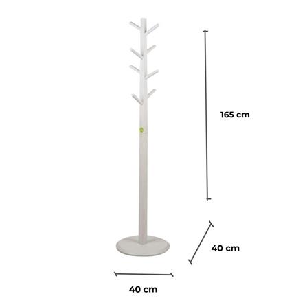 ที่แขวนอเนกประสงค์ BASIC สีขาว PLIM_3