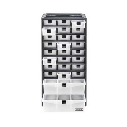 กล่องเก็บอุปกรณ์ MATALL-A 30 ช่อง สีเทา_1